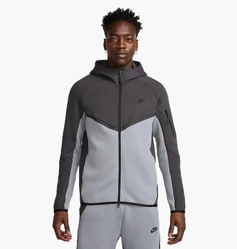Толстовка мужская Nike Sportswear Tech Fleece Windrunner S Серый HV0949-061