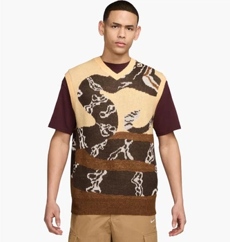 Жилет мужской Nike Sb Sweater Sleeveless Jumper M Комбинированный FV7391-202