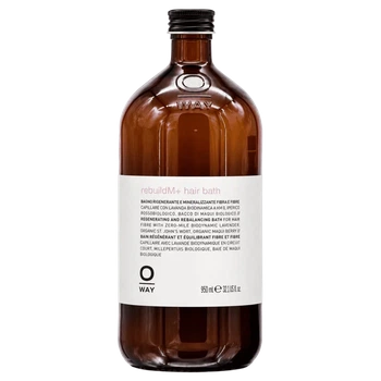 Регенерирующий минерализующий шампунь для волос OWAY Rolland Rebuild M+ Hair Bath 950 мл