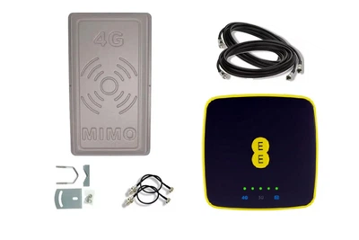 Комплект 4G WiFi роутер Alcatel EE40 + антенна панельная MIMO 17Дб (900-2700 мГц)