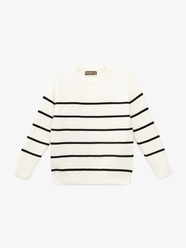 Светр з візерунком для дівчинки GENUA G01322-0002 140 см Білий shop (2000999708091)