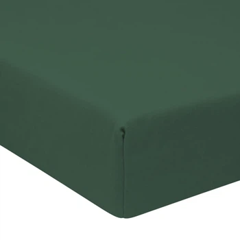 Простынь на резинке MirSon Mikrosatin Premium №16-0237 Foliage 120x200x25 см (2200006411567)