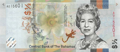 Багами 50 Центів 2019 рік Банкноти світу UNC
