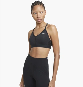 Спортивний топ жіночий Nike W Nk Df Indy V-Neck Bra XS Чорний CZ4456-010