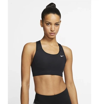 Спортивний топ жіночий Nike Swoosh Bra Non Pad XS Чорний BV3630-010