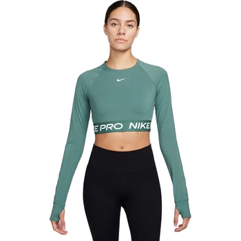 Спортивний топ жіночий Nike Pro 365 Long Sleeve Top M Зелений FV5484-361