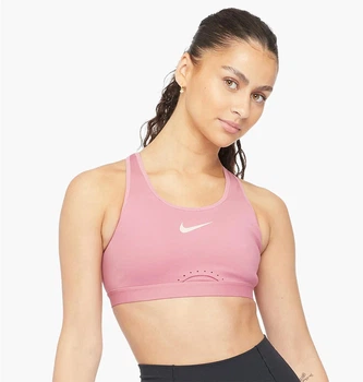 Спортивний топ жіночий Nike Dri-Fit Swoosh Sports Bra Pink S Рожевий DD0428-667