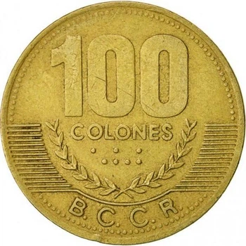 Коста-Ріка 100 колонів 2000 рік Монети світу