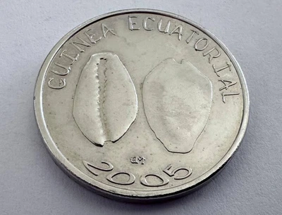 Екваторіальна Гвінея 1500 франків 2005 рік 1500 франків = 1 Африка Монети світу