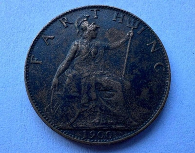 Велика Британія Королева Вікторія 1900 рік Монети світу