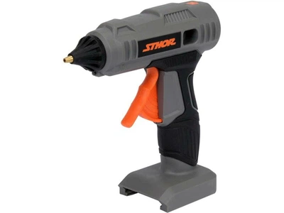 Пистолет клеевой аккумуляторный STHOR: 20V Li-Ion. 25Вт, для стержней Ø= 11 мм(БЕЗ АККУМУЛЯТОРА) (78155)