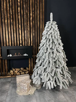 Штучна ялинка лита Засніжена "Буковельська" 1.8м