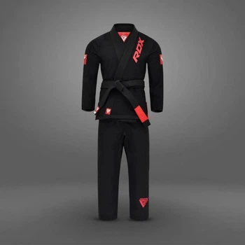 Кімоно RDX S2 BJJ Gi Чорний А2 (BJJ-S1B-A2)