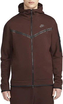 Кофта мужская Nike Men's Sportswear Earth/Black Tech Fleece Full-Zip Hoodie XL Коричневый CU4489-227