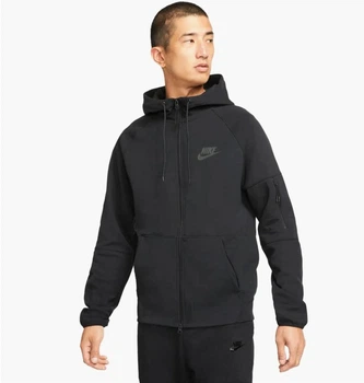 Толстовка мужская Nike Sportswear Hoodie Full-Zip Black M Черный DD5284-010
