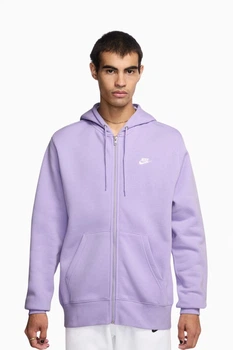 Толстовка мужская Nike Club Full-Zip M Фиолетовый FN3861-515
