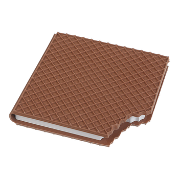 Блокнот WAFFLE 90х90мм 80л. нелінований обкладинка Soft touch KIDS Line ZB.12470-25