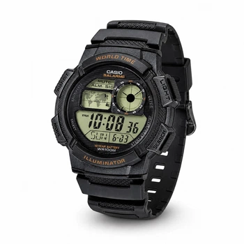 Мужские часы Casio AE-1000W-1A Черные ( AT1141-0183 )