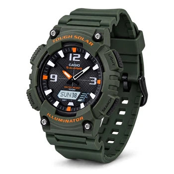 Мужские часы Casio AQ-S810W-3A Зеленый ( AT1141-0288 )