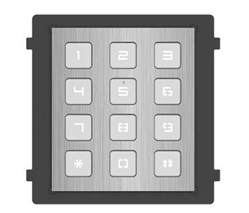 Модуль Hikvision DS-KD-KP/S нержавеющая сталь IP65 механические кнопки