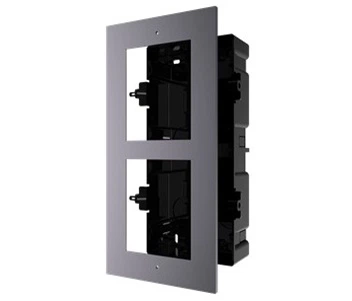 Врезная монтажная рамка Hikvision DS-KD-ACF2/Plastic авиационный алюминий и пластик 237х135х56 мм