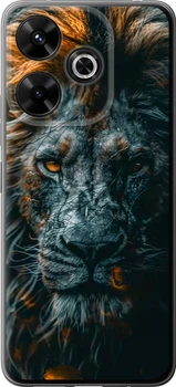 Чехол для Xiaomi Redmi 13 4G Лев в сумерках