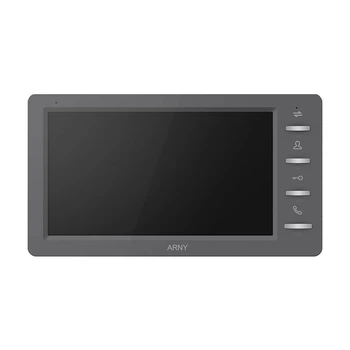 Відеодомофон Arny AVD-708MD 7" TFT екран 1024x600, Gray