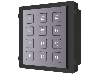 Модуль Hikvision DS-KD-KP 12 кнопок IP65 питание DC 12 В
