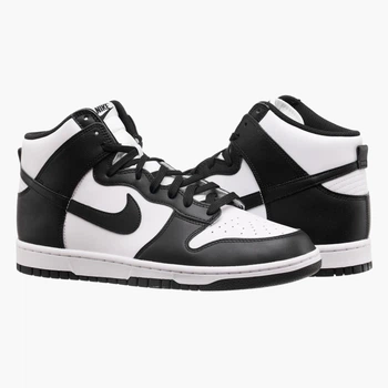 Кроссовки мужские Nike Dunk High Retro 44.5 Чорно-білий DD1399-105