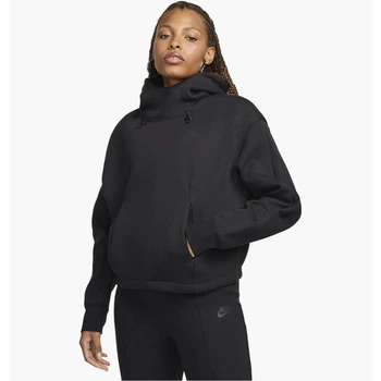 Худи женское Nike W Nsw Tch Flc Os Hdy FV6322-010 M Черное