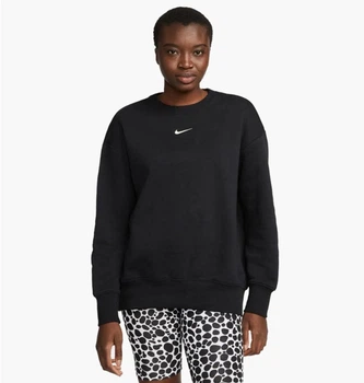 Свитшот женский Nike Nsw Phnx Flc Os Crew M Черный DQ5733-010