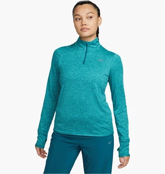 Спортивна кофта жіноча Nike 1/4 Dri-Fit Swift Uv Turquoise S Бірюзова FB4316-381