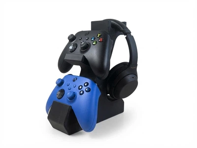 Настольный органайзер‑подставка 3 в 1 для двух джойстиков Xbox и наушников
