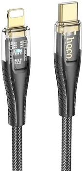 USB Кабель Hoco U121 Gold Standard Type-C to Lightning 27W 1.2m Black