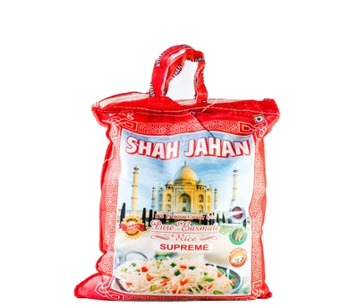 Рис басматі довгий (пропарений) Shan Jahan 5 кг