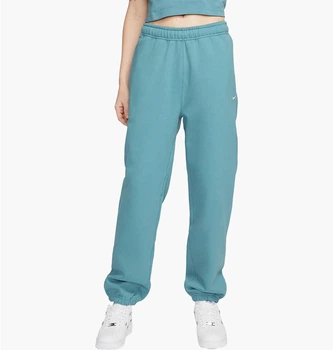 Спортивные штаны женские Nike Solo Swoosh Light Blue M Голубые CW5565-440