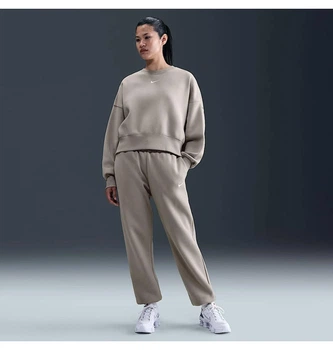 Спортивные штаны женские Nike Sportswear Phoenix Fleece Grey M Серые FZ5996-009