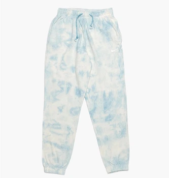 Спортивные штаны женские Nike Mid-Rise Cloud-Dye Joggers White/Light Blue XS DM6714-494