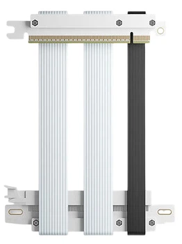 Райзер вертикальный ZHENWEI PCIe 5.0 x16 15 см белый (ZW-PCIE253)