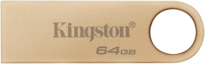 Накопичувач Kingston DataTraveler SE9 G3 Metal 64GB USB 3.2 Gen 1 (DTSE9G3/64GB) Gold