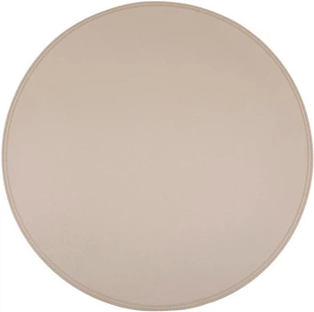 Набор 12 салфеток Pure Ivory , эко-кожа, d-38см