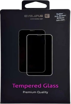 Захисне скло для смартфона Samsung Galaxy A06 Evelatus Corning Gorilla Glass Anti-Static 3D Full Cover 10X Stronger (EVESAMA06CGG)