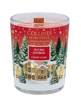 Свічка Collines de Provence Цукерка Тростина Christmas (Новорічна) 75г