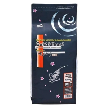Корм Saki-Hikari Multi Season Medium 5 кг (гранулы M 5,0-5,5 мм, всесезонный, премиум корм для кои длиной от 20 см )