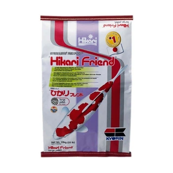 Корм Hikari Friend Large 10 кг ( гранула L 8,0-9,0 мм, ежедневный экономный корм для прудовых рыб от 30 см)