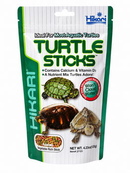 Корм Hikari Reptile Turtle Sticks 120g для черепах