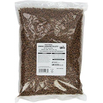 Корм Hikari Tropical Sinking Carnivore Pellets 1 кг (тонущие диски d5.0-5.5×20-22мм для пресноводных и морских хищных рыб)
