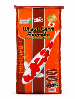 Корм Hikari Wheat-Germ Large 10 кг (гранула L 8,0-9,0 мм, всесезонный корм для кои длиной от 30 см)