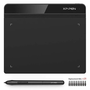 Графический планшет XPPen StarG640 6×4" для рисования со стилусом без батареи, Windows, Mac, Chromebook
