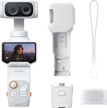 Екшн камера Insta360 Luna Ultra Standard Bundle Stellar White (CINSABTA-LUNA02)